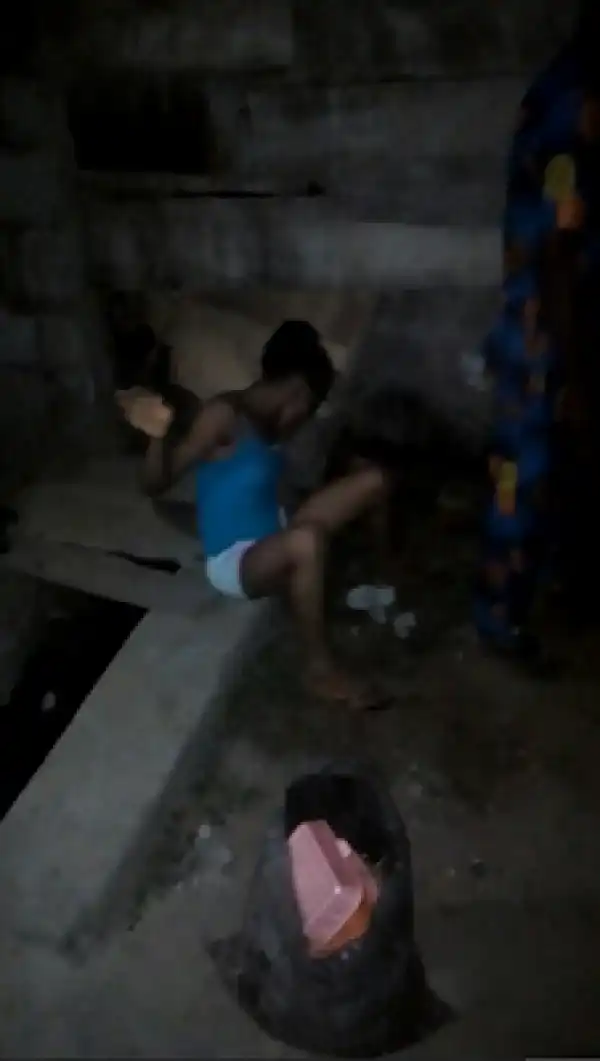 Lady Goes Naked On The Street After Smoking Weed (Photos)